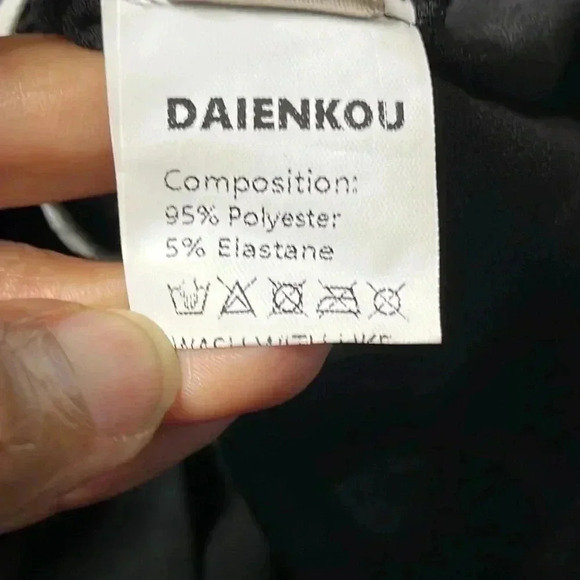 Daienkou Multicolor Short Sleeve Tie Waist Dress Size S - Picture 9 of 10